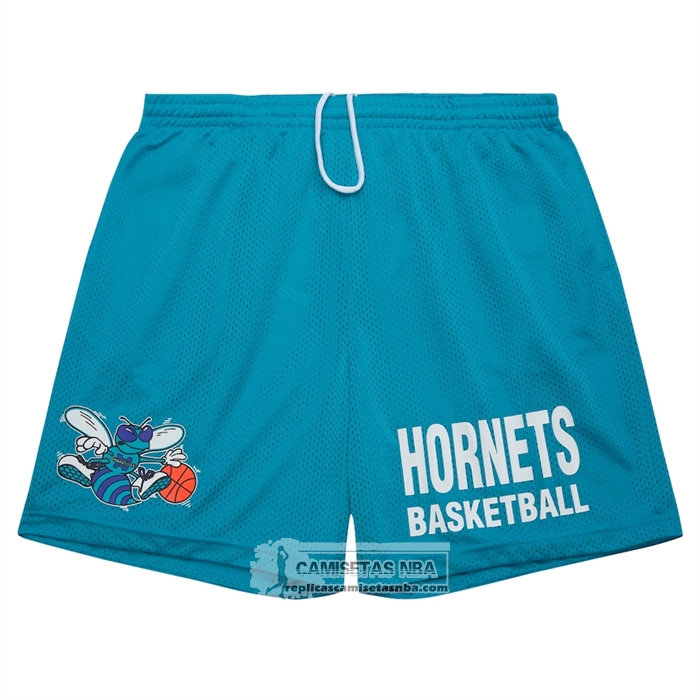 Pantalone Charlotte Hornets Mitchell & Ness Hardwood Classics Verde